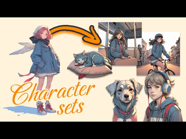 How To Make Consistent AI Character Style Sets and Images