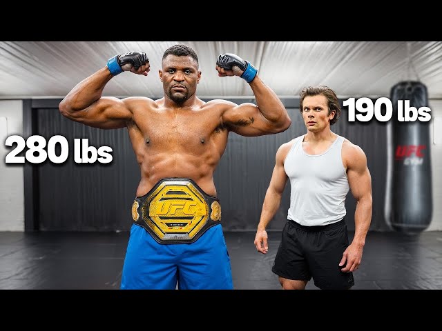 Training W/ MMA’s Strongest Fighter Francis Ngannou