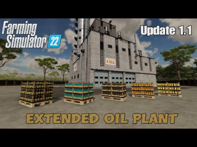 FS22  Mod Update (console): Extended Oil Plant | Mods in the spots # 232