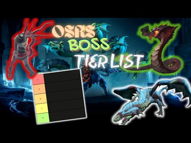 OSRS 2024 Boss Tier List