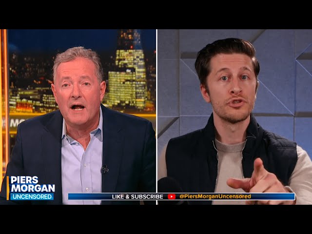 Piers Morgan LOSES IT when I tell him he's clueless