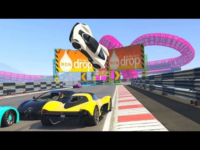 CRAZY SUPERCAR RACES! - GTA 5 Funny Moments #738