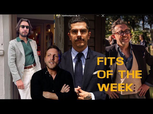 Fits of the Week! Some More Pitti, Anglo-Italian, He Spoke Style