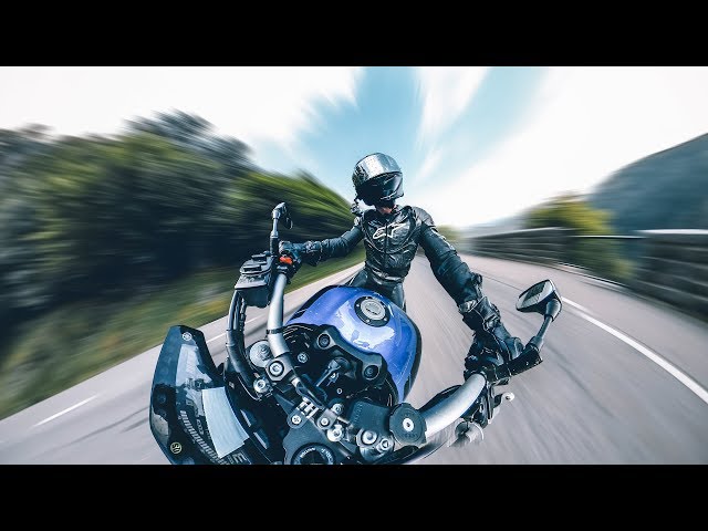 MT 09 AKRAPOVIC HQ AUDIO | 360°