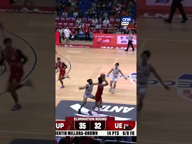 Quentin Millora-Brown and Francis Lopez BACK-TO-BACK DUNKS vs. UE | UAAP Season 87 Men’s Basketball