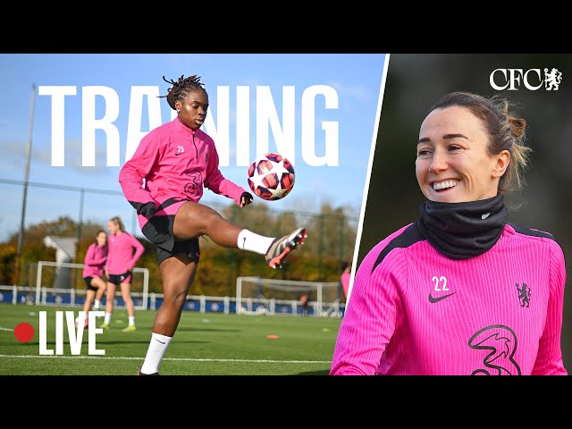 LIVE TRAINING | Chelsea Women vs Celtic Women | UWCL | 19/11/24 | Chelsea FC