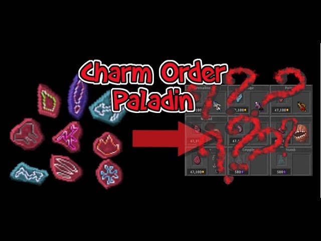 Charm order for Paladin