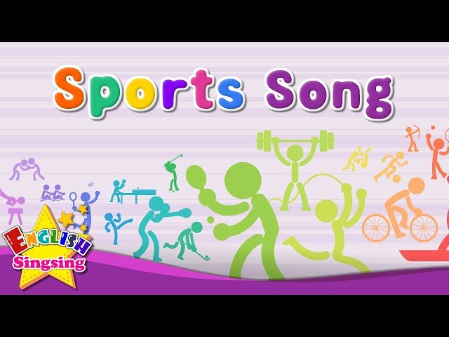 Sports Song - Educational Children Song - Learning English Sports for Kids