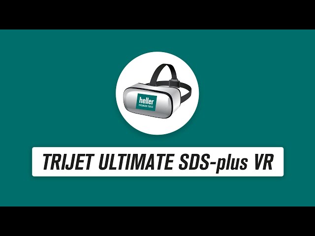 Heller Trijet Ultimate SDS-plus hammer drill bit - VR video