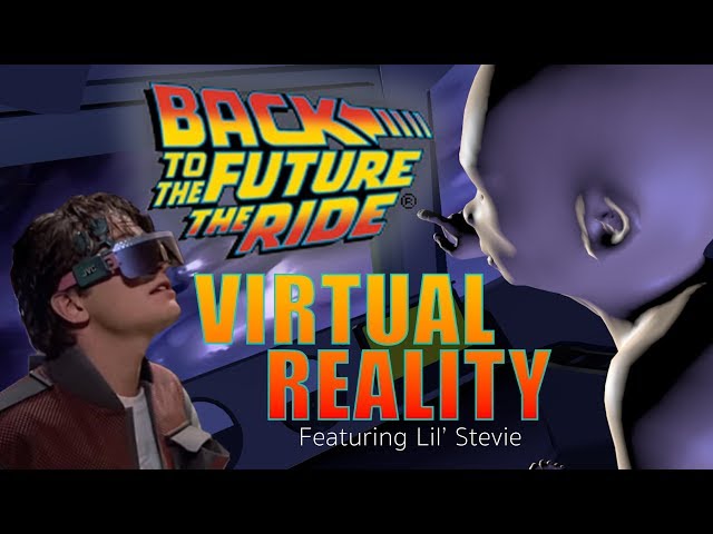 Lil' Stevie goes Back To The Future in VR