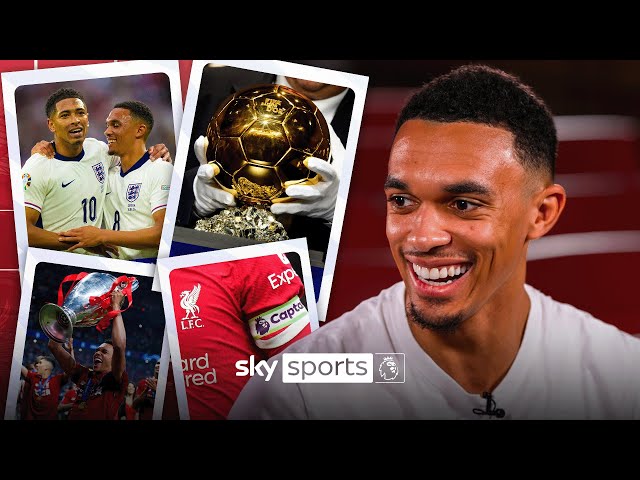 Ballon D'Or or trophy with England? 🤔 | Trent Alexander-Arnold The Sticker Book Challenge