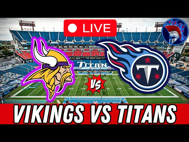 NFL Week 11 Minnesota Vikings vs Tennessee Titans FULL GAME LIVESTREAM Play By Play and Reaction.