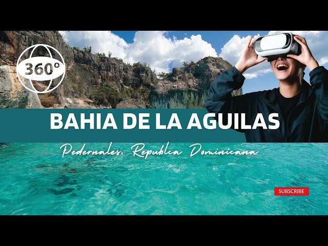 Bahía de las Águilas: Explorando el Paraíso en Pedernales con Insta360 🌴🌊