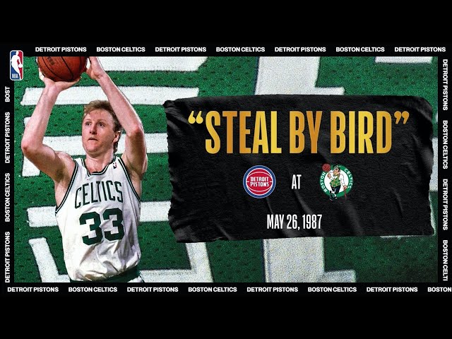 Larry Bird Comes Up Clutch To Take Series Lead | #NBATogetherLive Classic Game