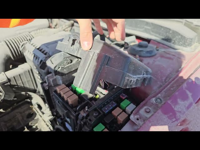 2012 Kia Optima Fuse Box Access