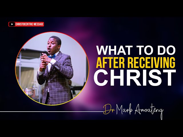 MAKE UP YOUR MIND TO BE TRAINED IN CHRIST - Dr Mark Amoateng 2022