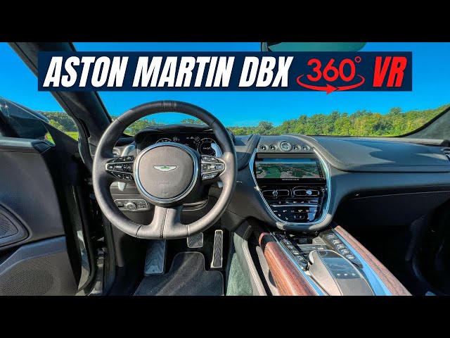 Aston Martin DBX POV in 360° VR 5K