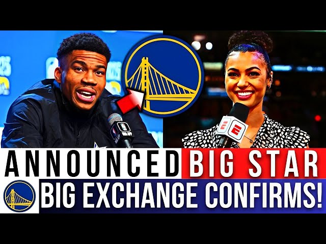 🔥 OFFICIAL ANNOUNCEMENT! Giannis Antetokounmpo at Warriors? Big Surprise! GOLDEN STATE WARRIORS NEWS