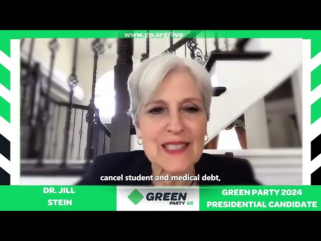 Jill's Speech at the Green Party National Convention