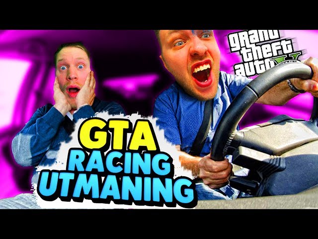 Utmanar kompis på GTA 5 RACING!