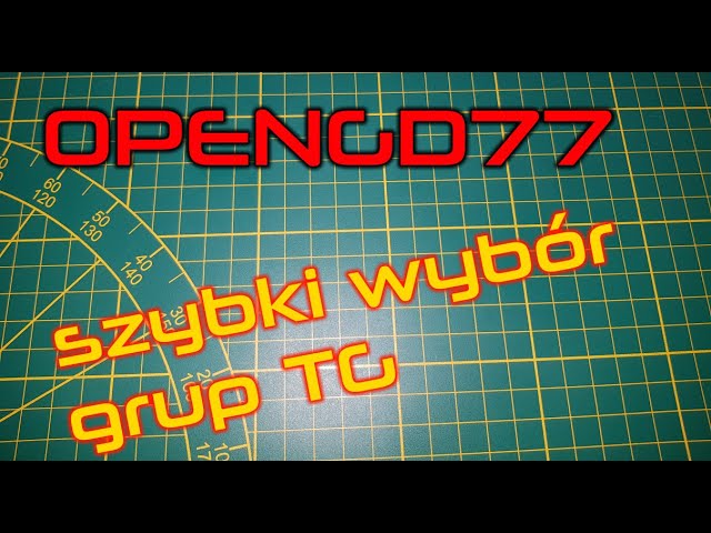 opengd77 szybki wyboór grup TG w MD-760, TYT MD -380/390, Retevis RT3s