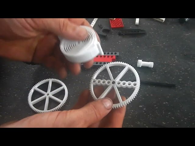 The Best 3D Printed Wind Up Motor I've seen.