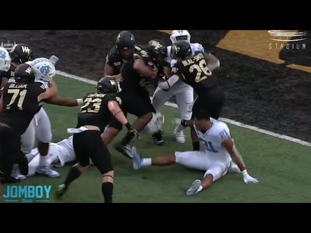 Wake Forest QB is running everyone over, a breakdown