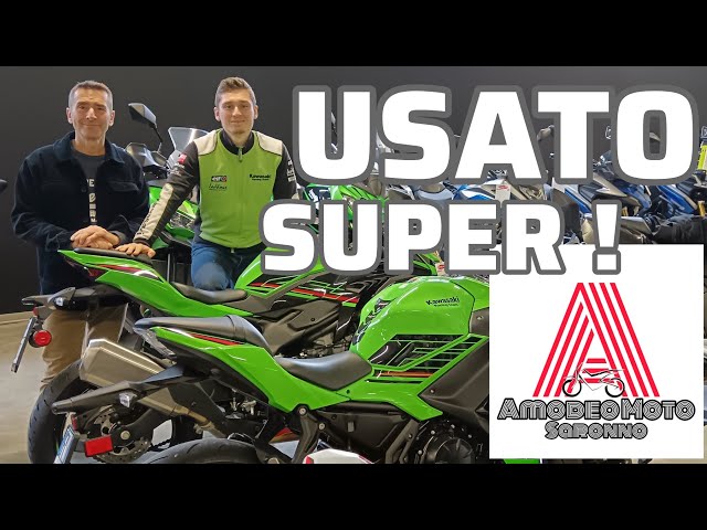 USATO SUPER DA AMODEO MOTO SARONNO CON ANDREA E EMILIO