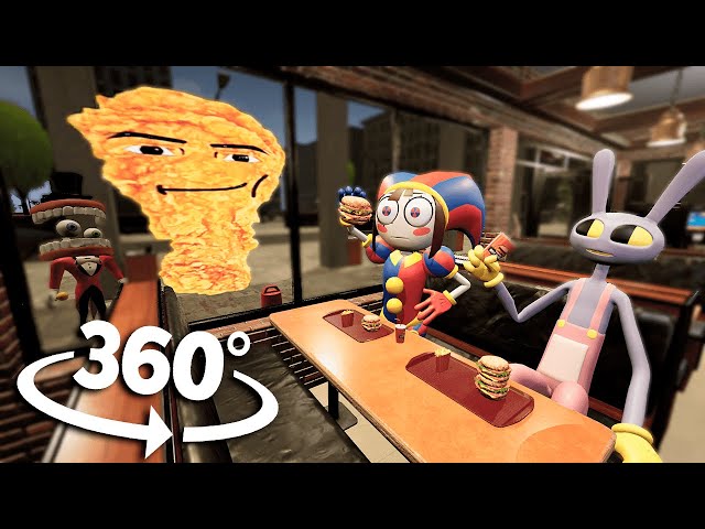 360º VR Gegagedigedagedago - Digital Circus - Funny animation