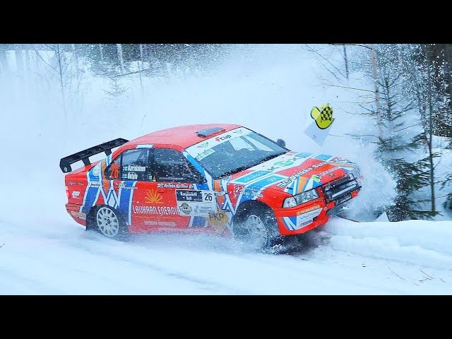 Kangasniemi Rally 02.03.2024, Action & Loud Cars!