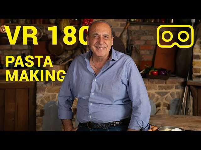 How to Make Pasta | VR180丨Gennaro Contaldo | Part 1 of 3