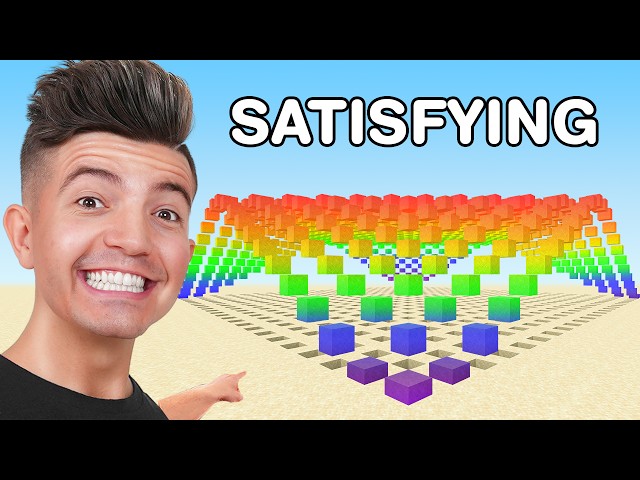 Testing Satisfying Minecraft Experiments to See If They're Clickbait