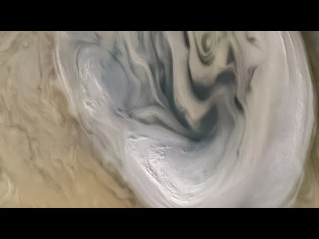 Shallow Lightning on Jupiter (NASA Visualization, feat. Music by Vangelis)