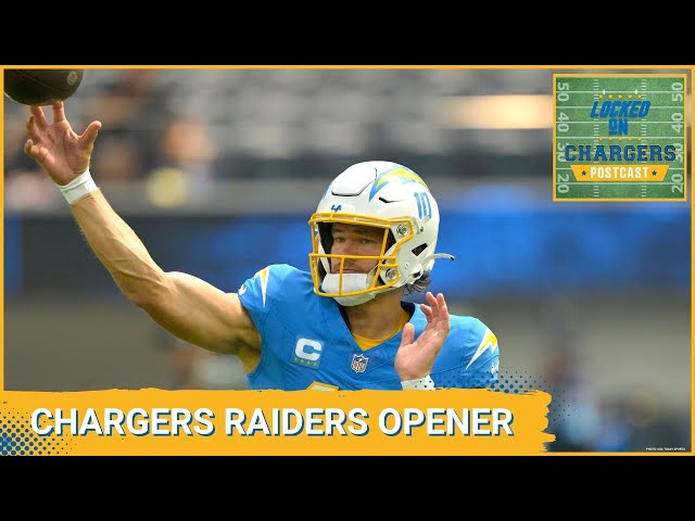 LOCKED ON CHARGERS POSTCAST:  Chargers with a big 2nd half on the ground beating the Raiders 22-10