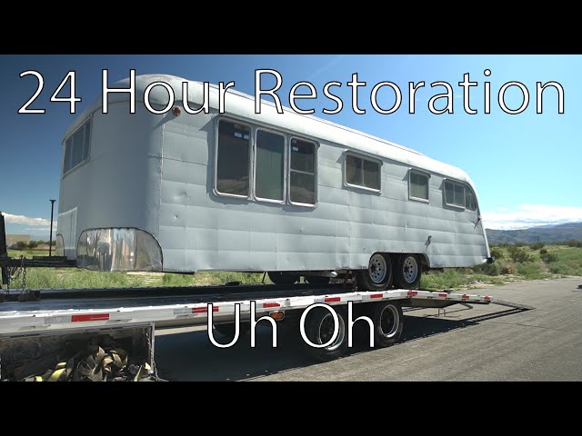 Speed restoring a vintage travel trailer in 24 hours!.. what did we get ourselves into?