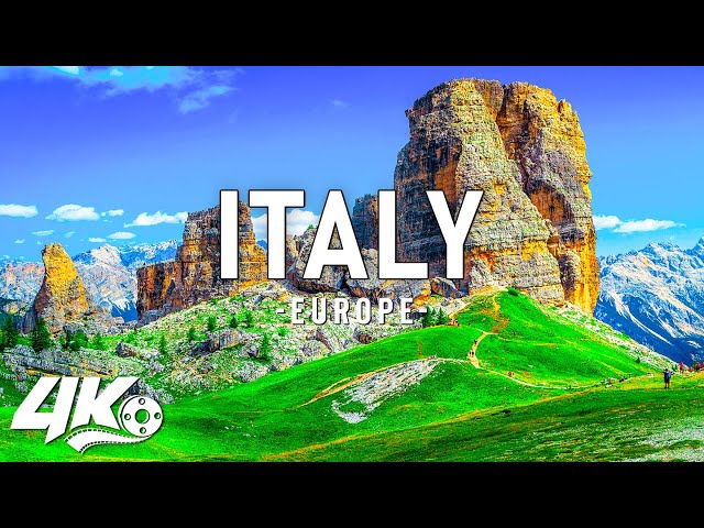 ITALY 4K UHD 🚀 Scenic Relaxation Film with Calming Music ⚡ 4K Video Ultra HD