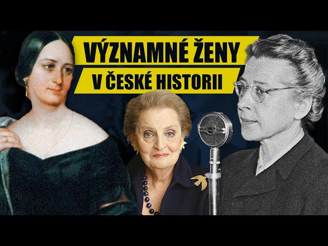 TOP 5 Významné ženy, které ovlivnily českou historii