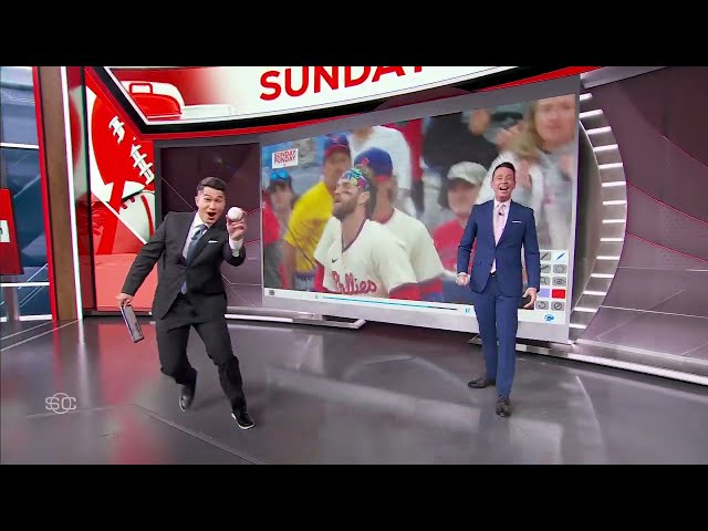 Sunday Funday: Jung Hoo Lee's beer shower & Bryce Harper's tumble | SportsCenter