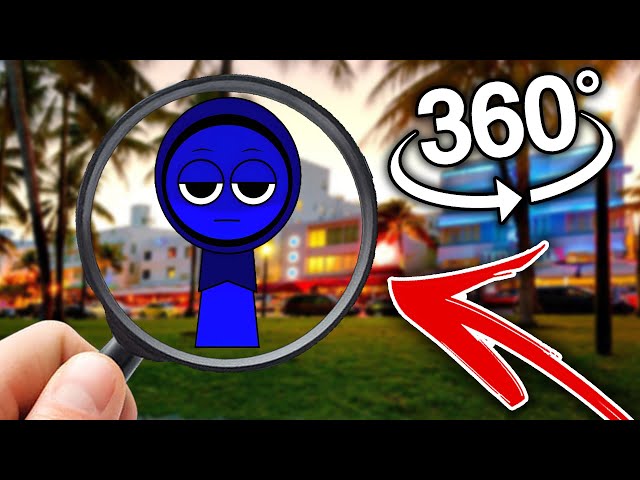 Incredibox Sprunki Finding Challenge 360º VR | Find Jevin Blue