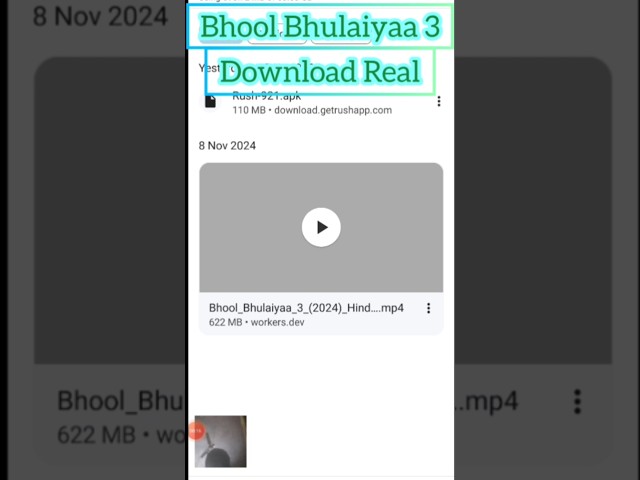 Bhool Bhulaiyaa 3 full movie kaise download karen (( link in description ))