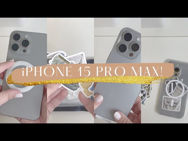 New iPhone 15 Pro Max | Unbox, Setup & Decorate with Me!