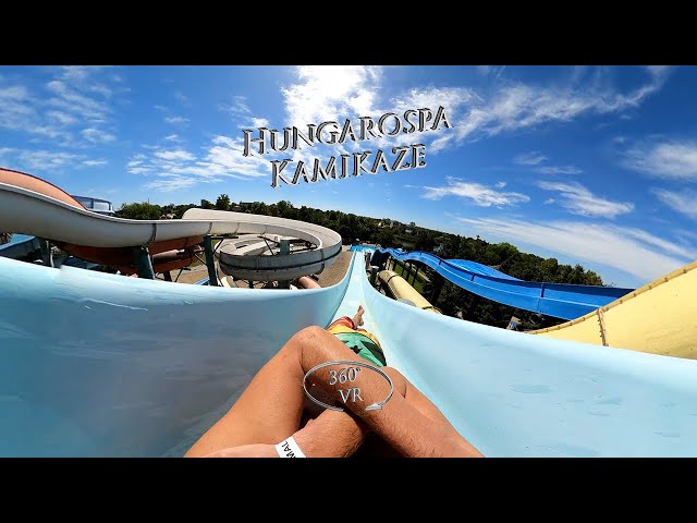 Hungarospa Kamikaze 360° VR POV Onride