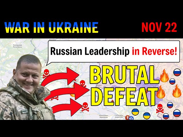 22 NOV: Russian Commanders Running AWAY from Kursk Region! No Mercy For Them | Ukraine Report 24