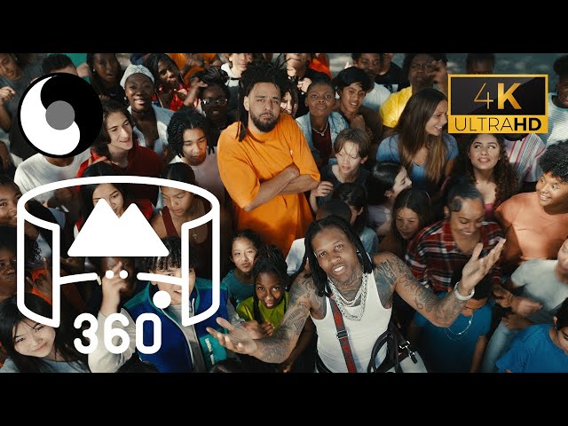 Lil Durk, J Cole | All My Life  (360 & VR 4K Video)