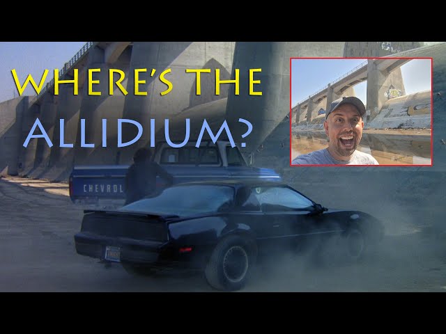 Visiting one of Knight Rider's Most ICONIC Filming Locations! Our California Trip to Sepulveda Dam!