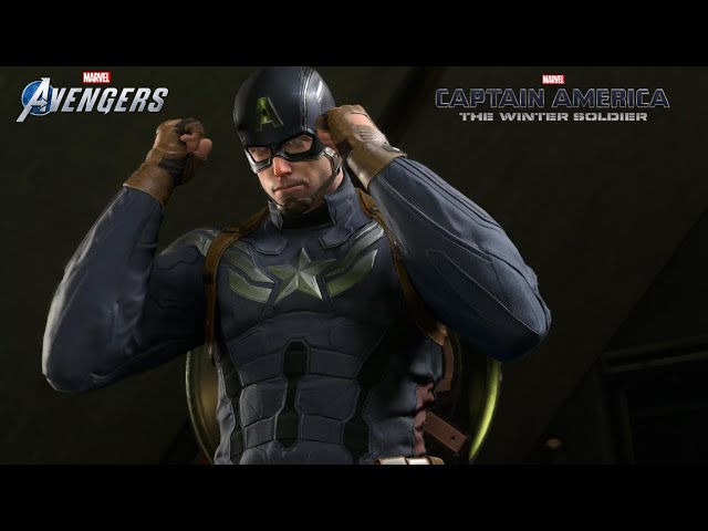 Captain America MCU Winter Soldier Suit Gameplay - Marvel's Avengers (4K 60fps)