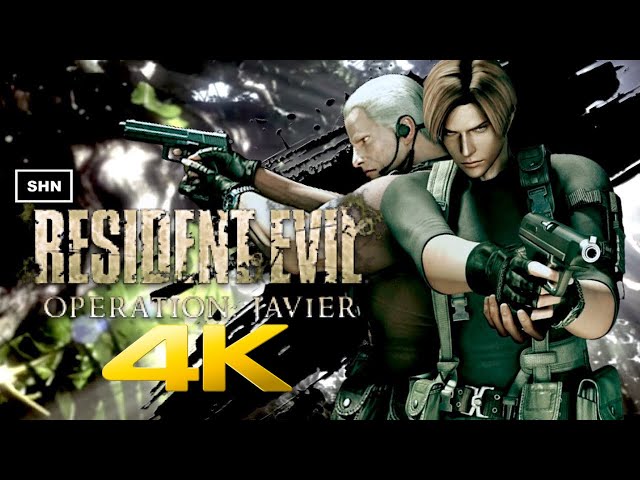 Resident Evil : Operation Javier 👻 4K/60fps 👻 Longplay Walkthrough Gameplay No Commentary