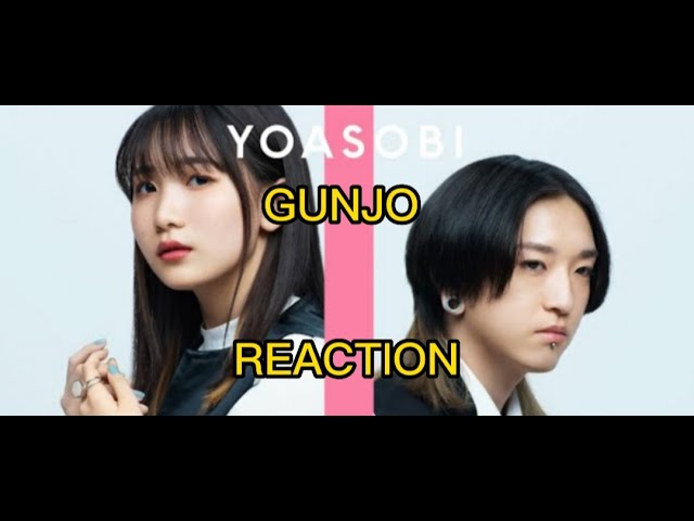 YOASOBI - Gunjo / THE FIRST TAKE #yoasobi #reactionvideo #japanesemusic