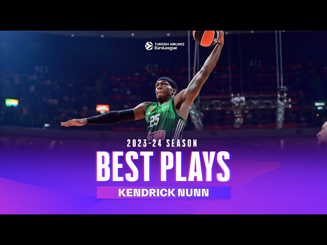 Kendrick Nunn I EuroLeague 2023-24 highlights