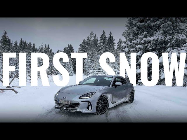 ❄️ Subaru BRZ 2023 - First Snow Drive!